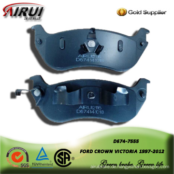 Semi-metallic brake pad for FORD CROWN VICTORIA 1997-2012